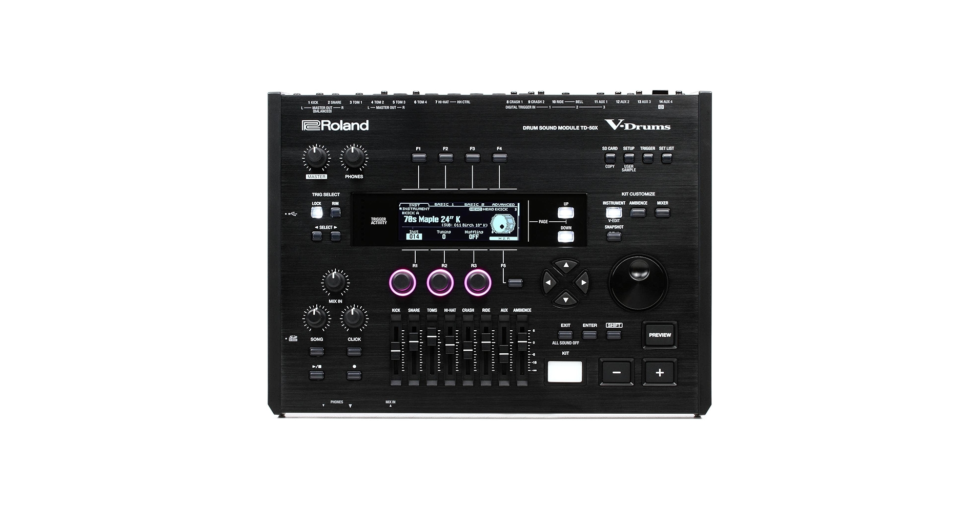 Amazon | Roland V-Drums TD-50X 電子ドラム サウンドモジュール